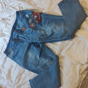 Twenty-one black Ladies Jeans Size 18 R GC